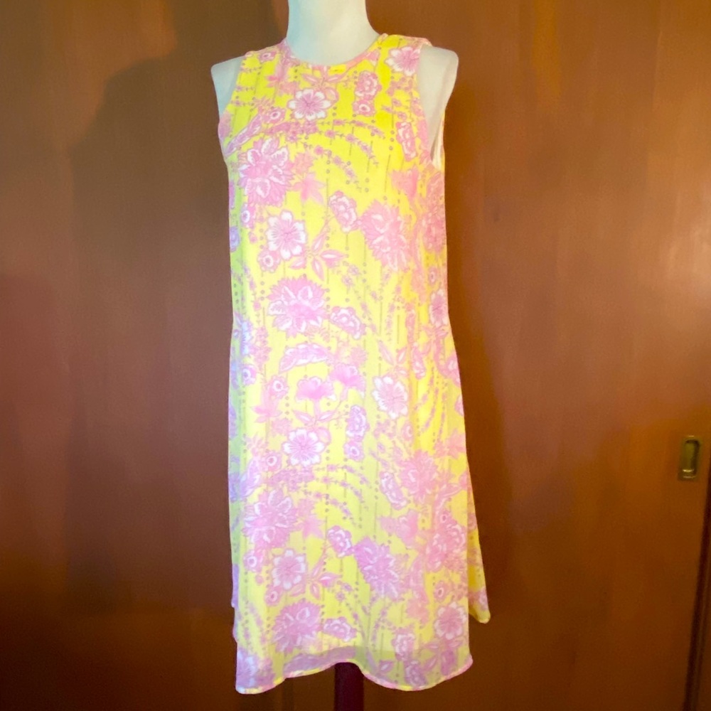 Tommy Hilfiger floral yellow dress